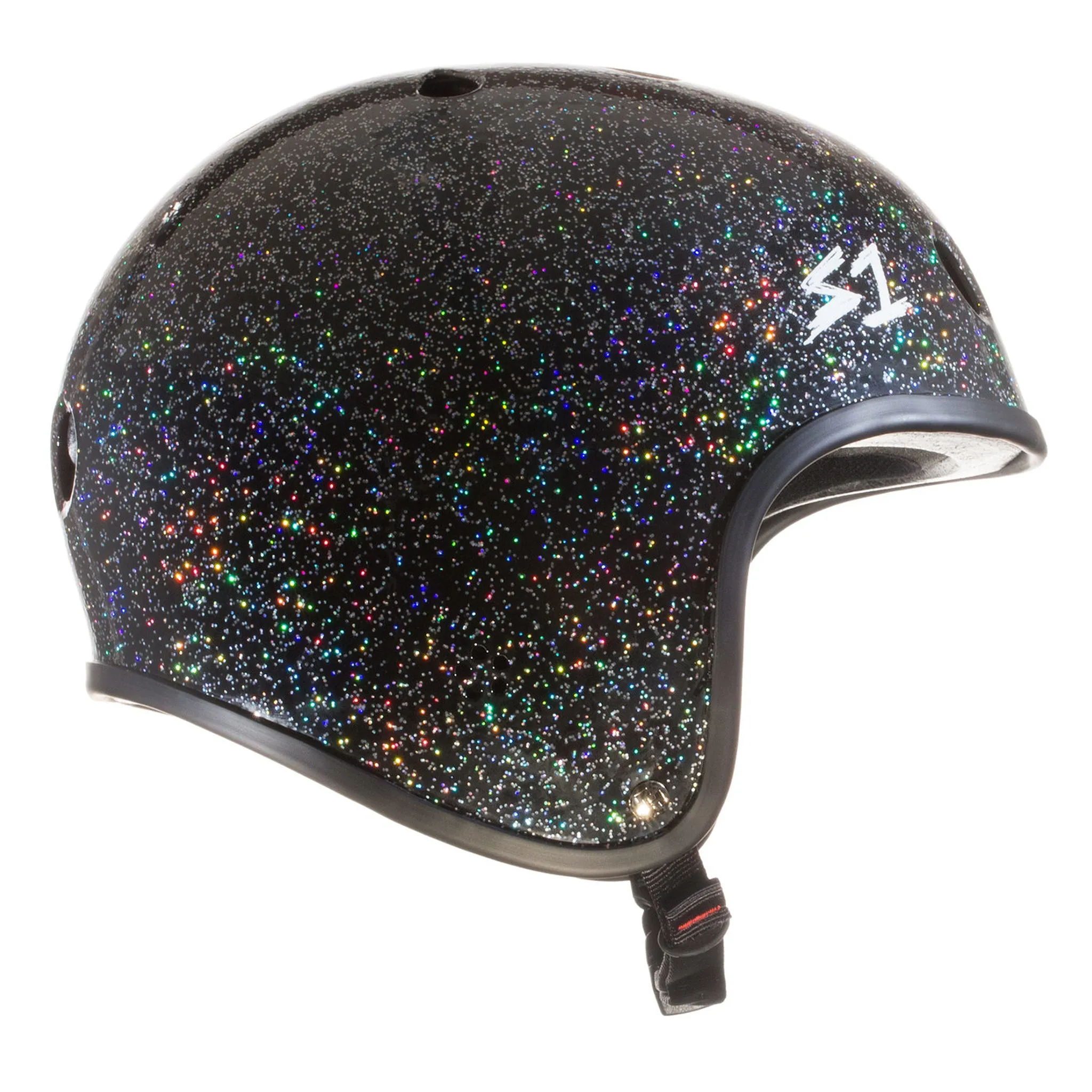 S1 Retro Lifer Helmet - Black Gloss Glitter