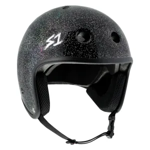 S1 Retro Lifer Helmet - Black Gloss Glitter