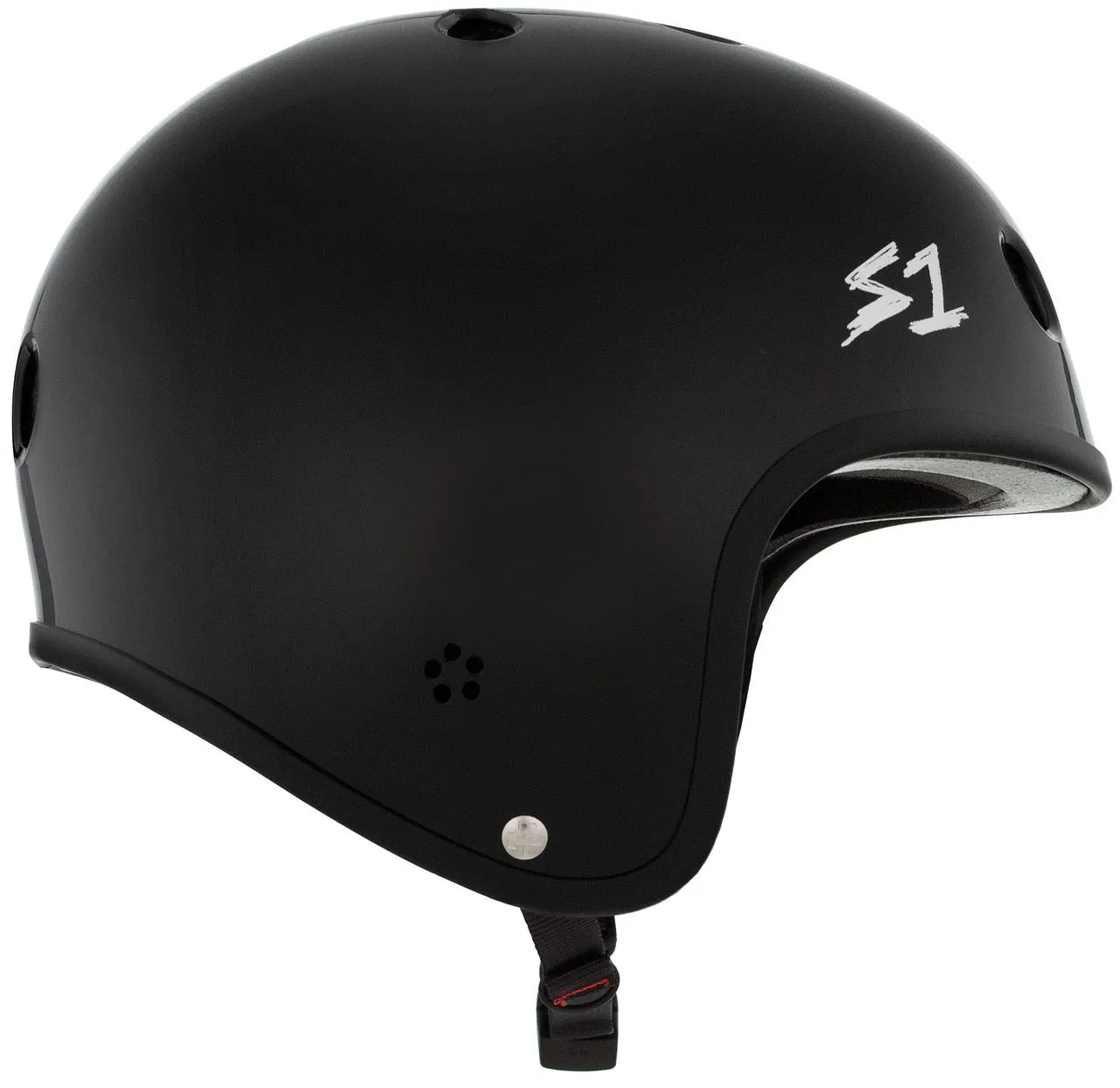 S1 Retro Lifer Helmet - Black Gloss