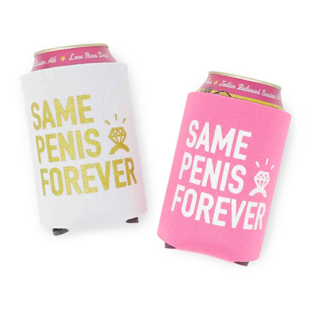 Same Penis Forever Can Coolers (10 count)