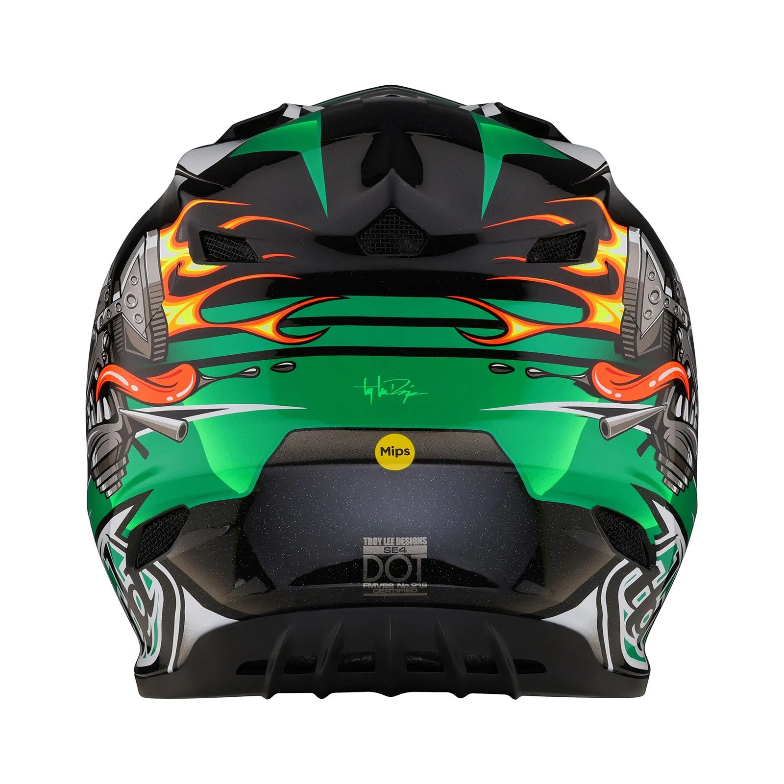 SE4 Polyacrylite Helmet Carb Green