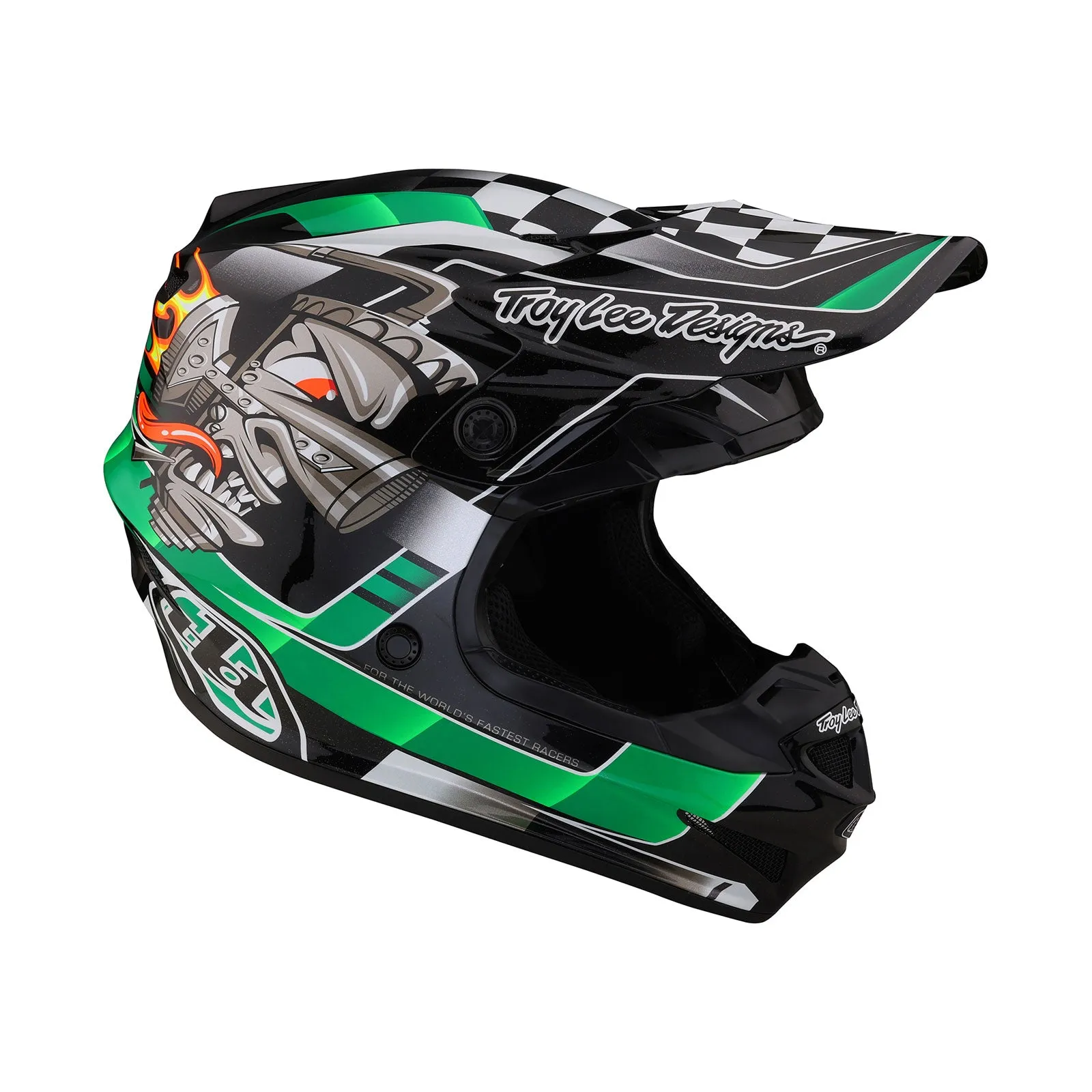 SE4 Polyacrylite Helmet Carb Green