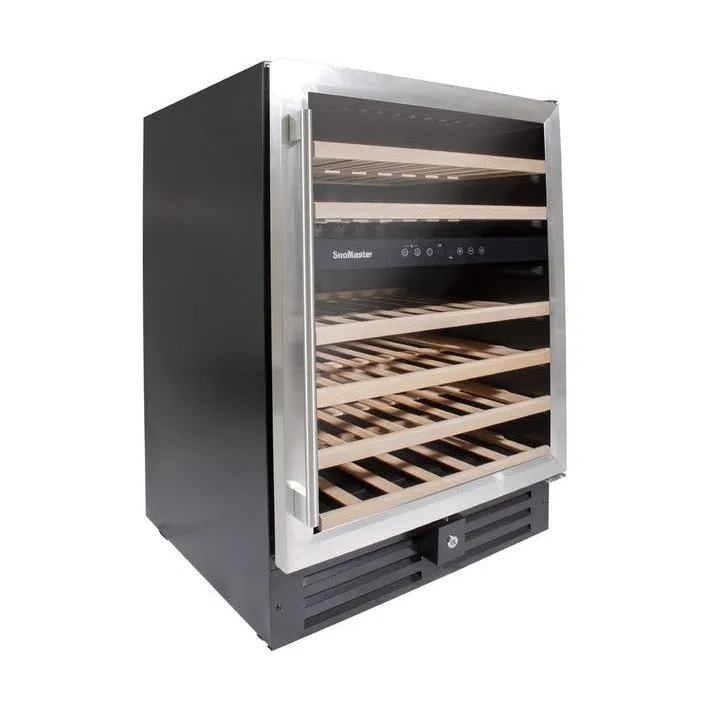 SnoMaster - 46 Bottle Dual Zone Wine Cooler