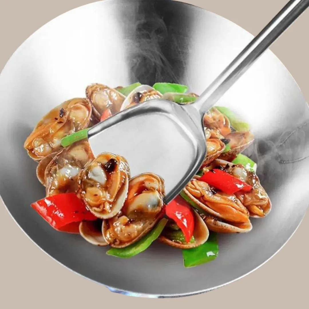 Stainless Steel Wok Pan