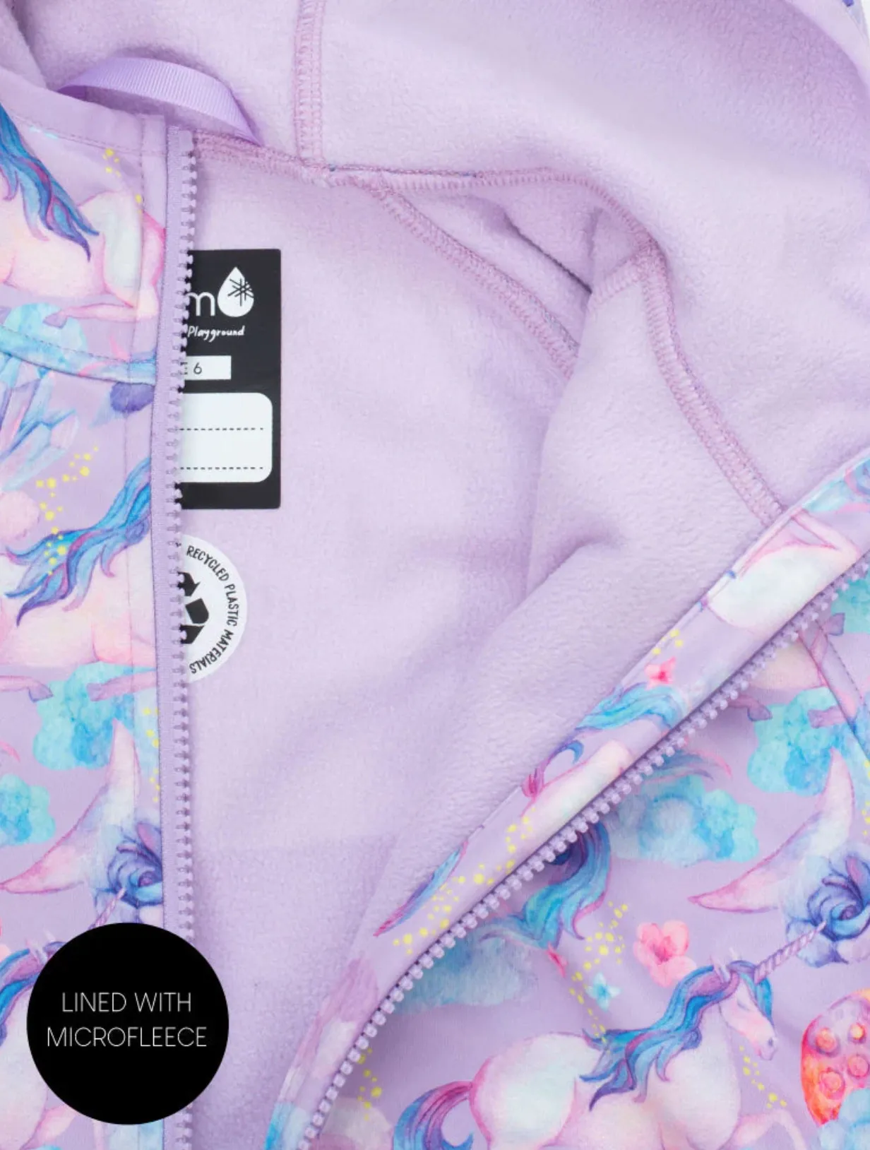 The All-Weather Fleece Hoodie - Unicorn Dream - KIDS