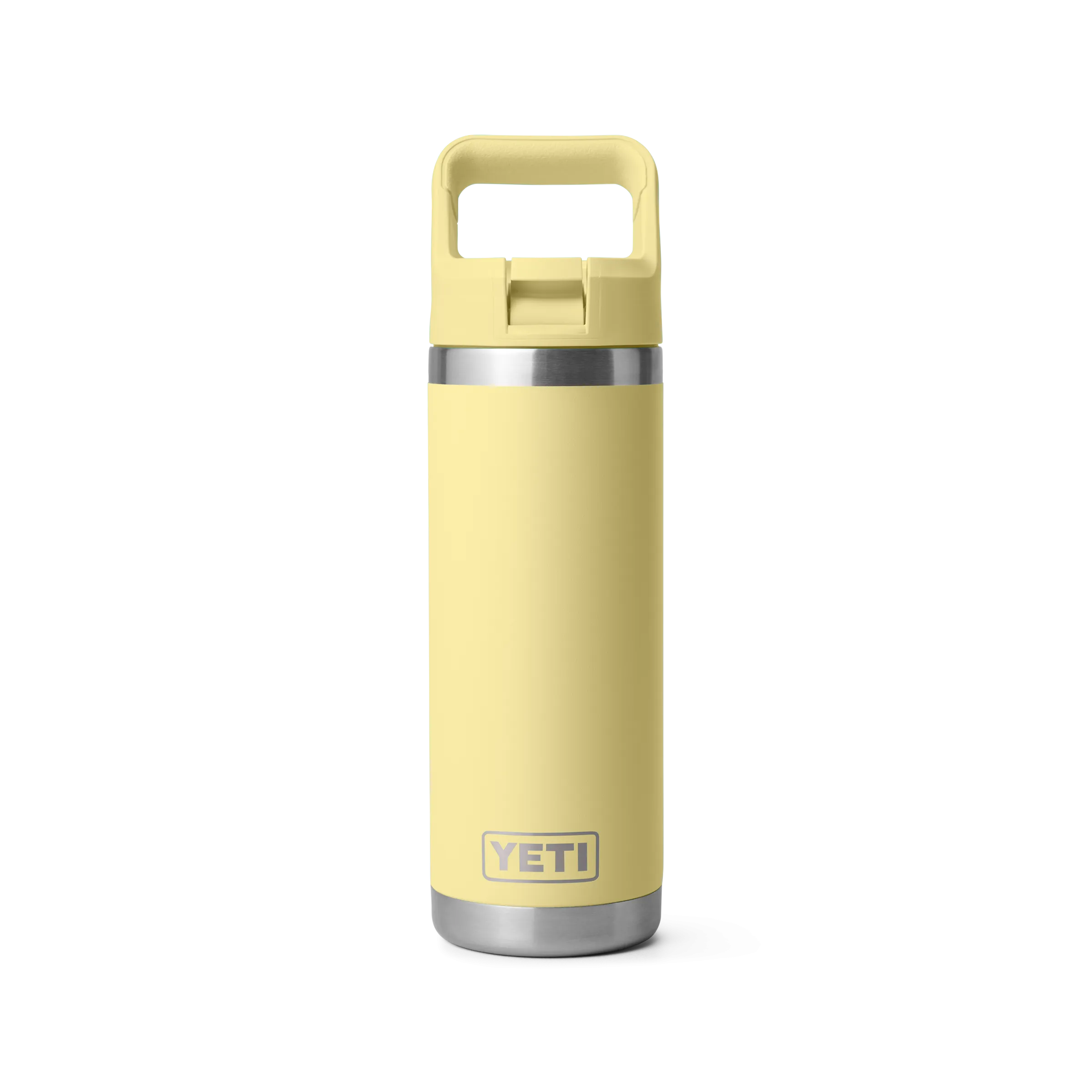 Yeti Rambler 18oz/532ml Bottle with Colour Match Straw Cap - Daybreak Yellow